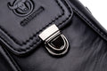 Leather Mini Small Shoulder Bag Belt Clip Holster Cell Phone Pouch Black