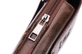 Leather Mini Small Shoulder Bag Belt Clip Holster Cell Phone Pouch Brown 