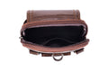 Leather Mini Small Shoulder Bag Belt Clip Holster Cell Phone Pouch Brown