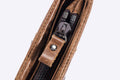 Men Bifold Soft Genuine Leather Wallets Vintage Purse 2 ID Window Brown