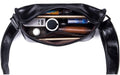Men Casual Messenger Bags Genuine Leather Shoulder Ipad Tablet Bag Black