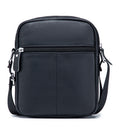 Men Genuine Leather Bags Shoulder Everyday Casual Messenger Handbag Black