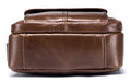 Men Genuine Leather Bags Shoulder Everyday Casual Messenger Handbag Brown