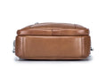 Men Genuine Leather Casual Small Shoulder Messenge Business Crossbody Bag Brown