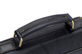 Men Genuine Leather Shoulder Bag Travel Messenger Bags Handbag Briefcase Black
