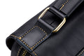 Men Genuine Leather Shoulder Bag Travel Messenger Bags Handbag Briefcase Black