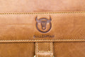 Men Genuine Leather Shoulder Bag Travel Messenger Bags Handbag Briefcase Brown