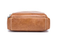 Men Genuine Leather Small Shoulder Crossbody Bag Fashion Casual Handbag Brown