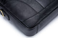 Men Leather 14 Inch Laptop Briefcase Bag Waterproof Messenger Bag Handbag Black