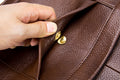 Men Leather 14 Inch Laptop Briefcase Bag Waterproof Messenger Bag Handbag Brown