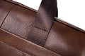 Men Leather 14 Inch Laptop Briefcase Bag Waterproof Messenger Bag Handbag Brown