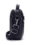 Men Leather Messenger Bag Shoulder Crossbody Small Vintage Handle Handbag