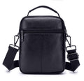 Men Leather Messenger Bag Shoulder Crossbody Small Vintage Handle Handbag