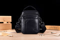 Men Leather Messenger Bag Shoulder Crossbody Small Vintage Handle Handbag
