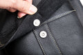 Men Leather Shoulder Bag Messenger Crossbody Travel Pack Bag Black
