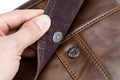 Men Leather Shoulder Bag Messenger Crossbody Travel Pack Bag Brown