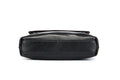 Men Leather Shoulder Bags Retro Small Messenger Satchel Travel Bag Black