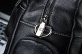 Men Leather Travel Duffle Bag Overnight Gym Sports Weekend Bag Black