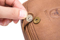 Men Small Shoulder Genuine Leather Bag Cell Phone Belt Waist Bag Brown