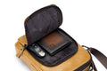 Men Vintage Leather Messenger Bags Shoulder Handbag For 7.9inch Ipad Brown