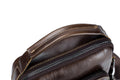 Men Vintage Leather Messenger Bags Shoulder Handbag For 7.9inch Ipad Coffee