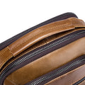 Men's Genuine Leather Shoulder Bag Messenger Briefcase CrossBody Handbag Brown