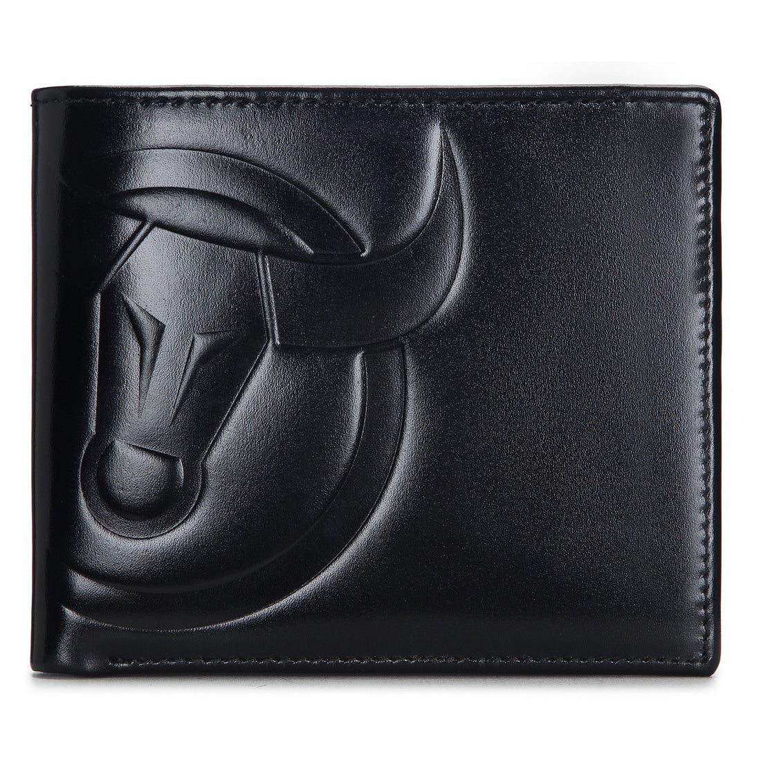 Men's Genuine Leather Wallet High Quality RFID Wallet Coin Purse  Black Transverse