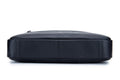 Mens 14 Inch Laptop Leather Briefcase Bag Office College Messenger Bag Black