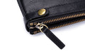 Mens Genuine Leather Wallet Extra Capacity Billfold with 14 Card Slots Black
