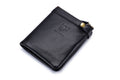 Mens Genuine Leather Wallet Extra Capacity Billfold with 14 Card Slots Black