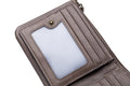 Mens Genuine Leather Wallet RFID Blocking Slim Stylish Bifold Wallet Brown
