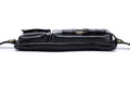 Mens Leather Fanny Pack Vintage Crossbody Chest Waist Belt Bag Black