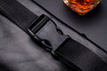 Mens Leather Fanny Pack Vintage Crossbody Chest Waist Belt Bag Black