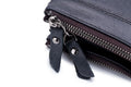 Mens Leather Wallet with Coin Pocket RFID Bifold Purse Card Holder Gift Black