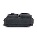 Mens Messenger Bag Vintage Waterproof Leather Laptop Retro Office Briefcase Black