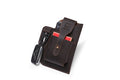 Mens Vintage Leather Belt Bag Cell Phone Purse Waist Bag Brown