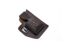 Mens Vintage Leather Belt Bag Cell Phone Purse Waist Bag Brown